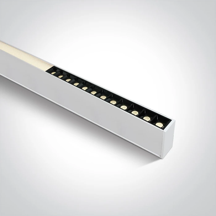 40W LED linijinės sistemos šviestuvas, baltas, 3000K, 38150C/W/W