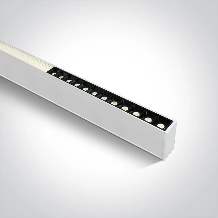 40W LED linijinės sistemos šviestuvas, baltas, 4000K, 38150C/W/C