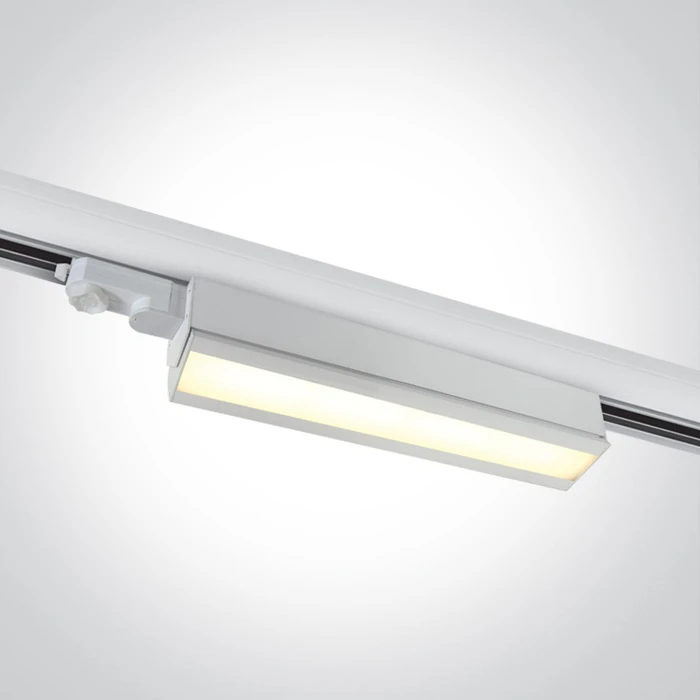 40W LED linijinis bėgelio šviestuvas, baltas, 3000K, 65026T/W/W