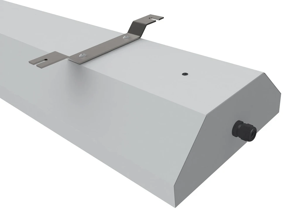 40W LED linijinis pramoninis šviestuvas TREX, 158cm, baltas, 4000K, IP66