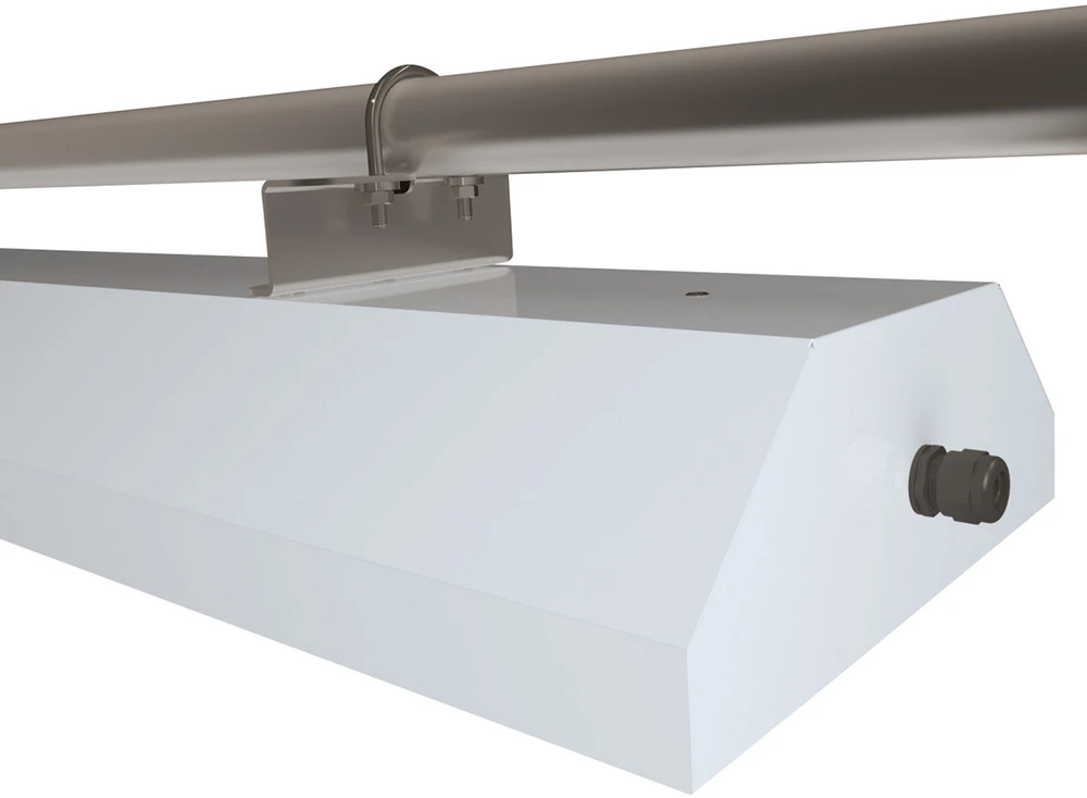 40W LED linijinis pramoninis šviestuvas TREX, 158cm, baltas, 4000K, IP66