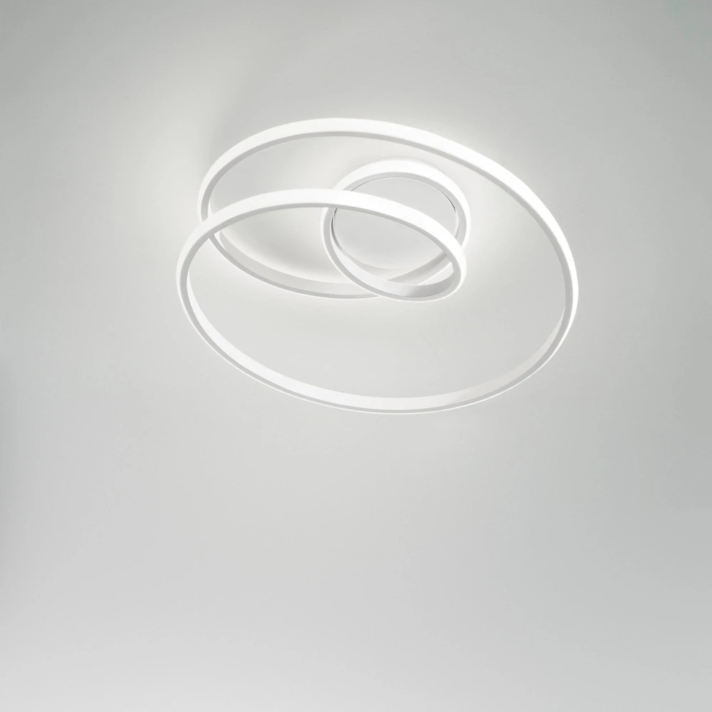40W LED lubinis šviestuvas COASTER, baltas, CCT