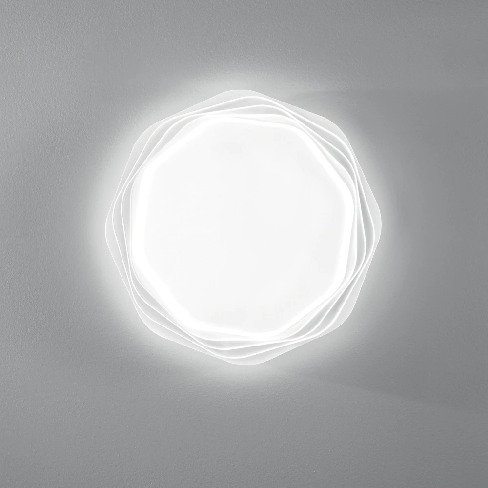 40W LED lubinis šviestuvas DAISY, baltas, CCT, dimeriuojamas