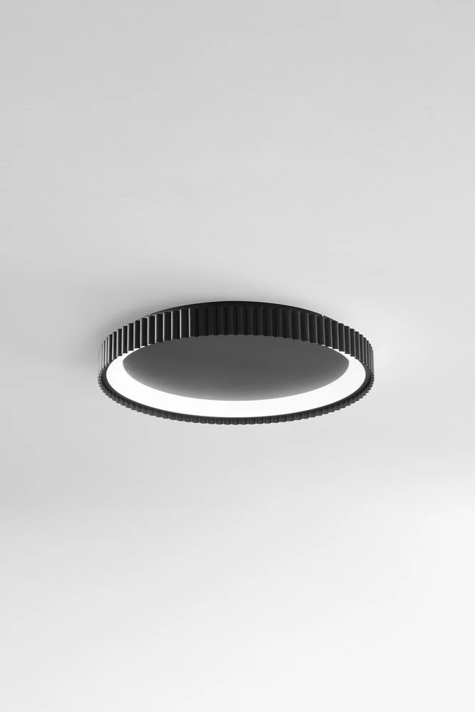40W LED lubinis šviestuvas NIKE, juodas, CCT