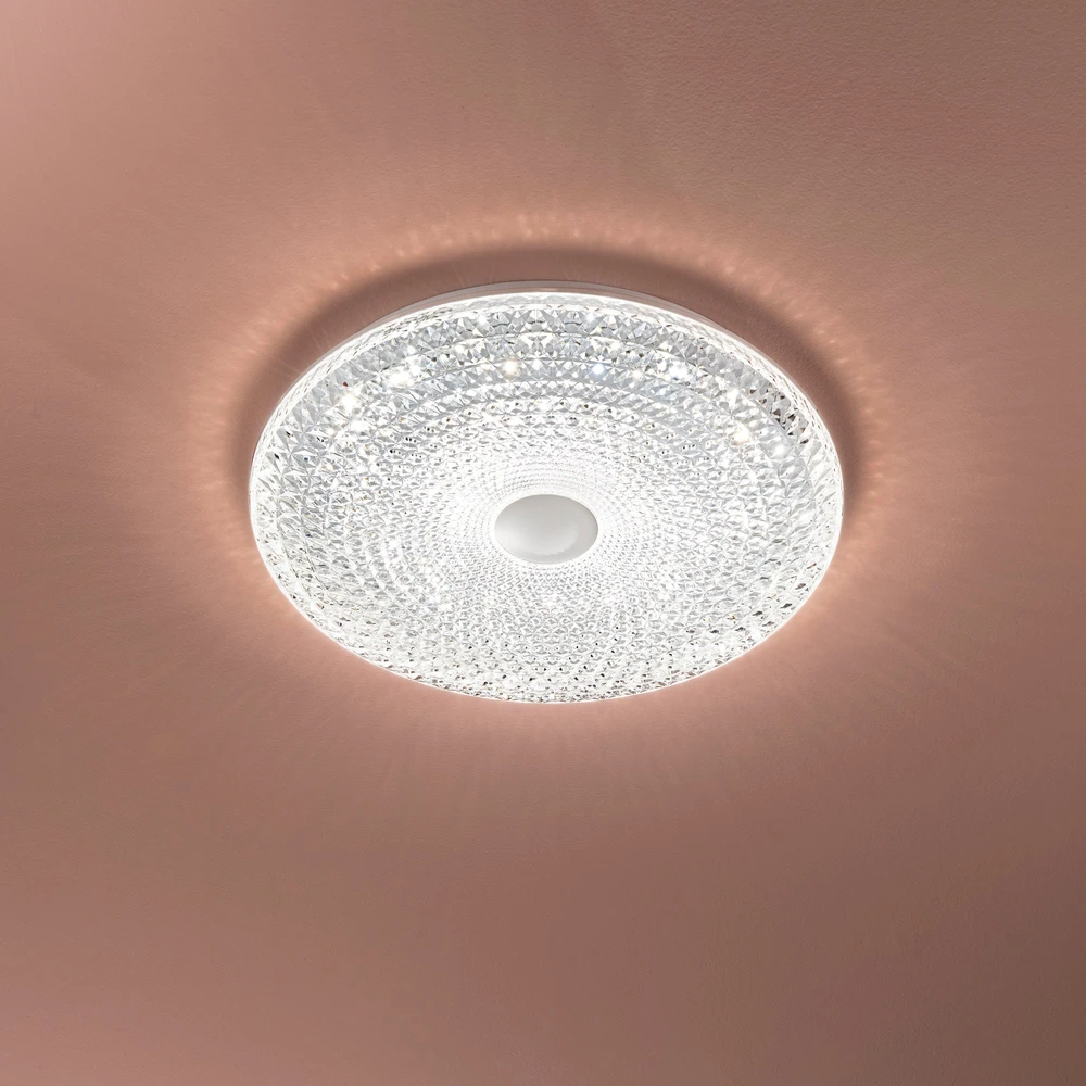 40W LED lubinis šviestuvas UNIKA, baltas, CCT, dimeriuojamas