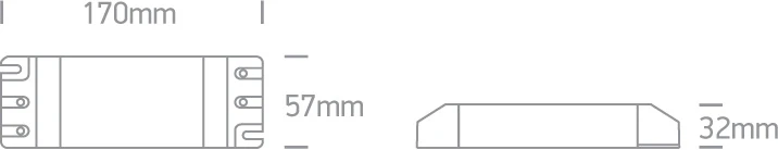 40W LED maitinimo šaltinis, dimeriuojamas, 89040VT