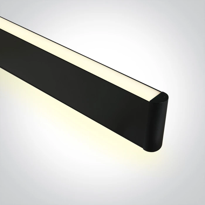 Pakabinamas šviestuvas 40W LED pakabinamas linijinis šviestuvas, juodas, 3000K, 38140AU/B/W