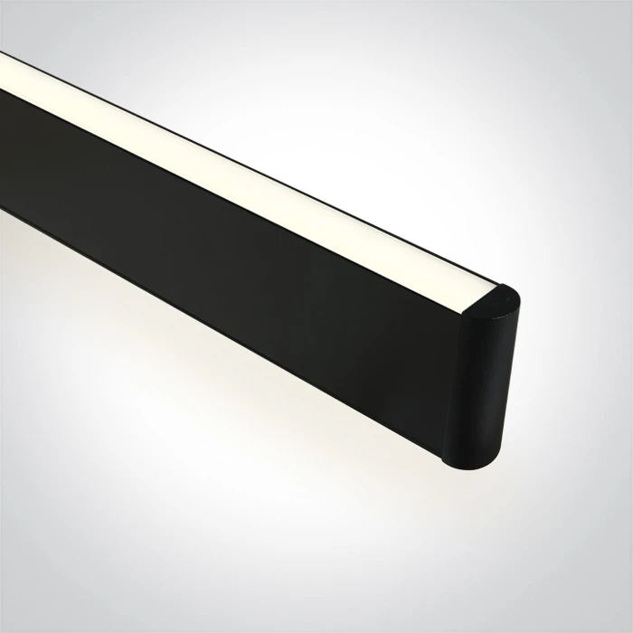 Pakabinamas šviestuvas 40W LED pakabinamas linijinis šviestuvas, juodas, 4000K, 38140AU/B/C