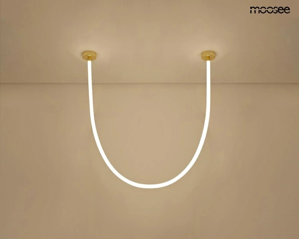 40W LED pakabinamas šviestuvas LASSO 300 SMART, aukso sp., 3000/4000K