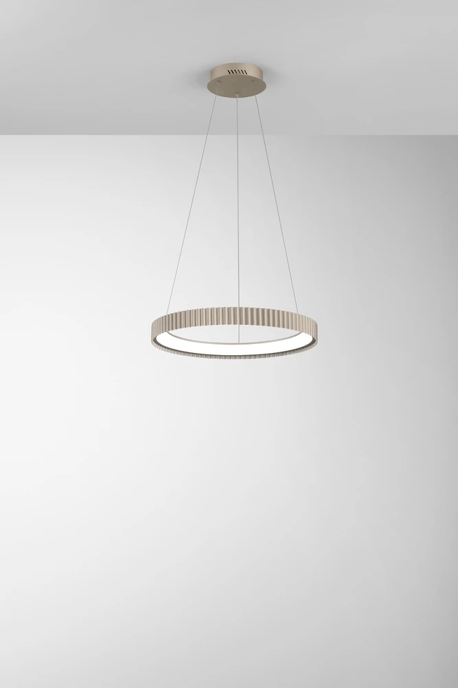 40W LED pakabinamas šviestuvas NIKE, aukso sp., CCT