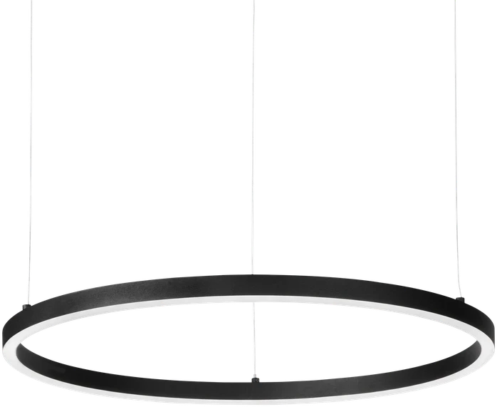 Ideal Lux Pakabinamas šviestuvas Oracle Slim Sp D070 Round 3000K Dali Bk
