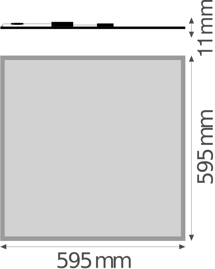 Ledvance 40W LED panelė BIOLUX HCL PANEL ZIGBEE GEN 2, 2700…6500K, dimeriuojama