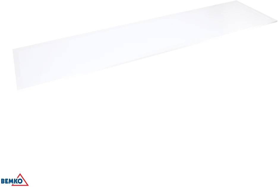 Lubinis šviestuvas Bemko 40W LED panelė SUPERIOR BLS, balta, 4000K, IP44, 90°, 120x30cm