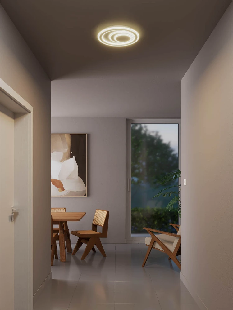 40W LED paviršinis lubinis šviestuvas OMA, baltas, 4000K