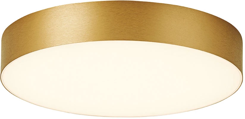 Lubinis šviestuvas Viokef 40W LED paviršinis šviestuvas BRUCE, aukso sp., 3000K, dimeriuojamas, 4235300