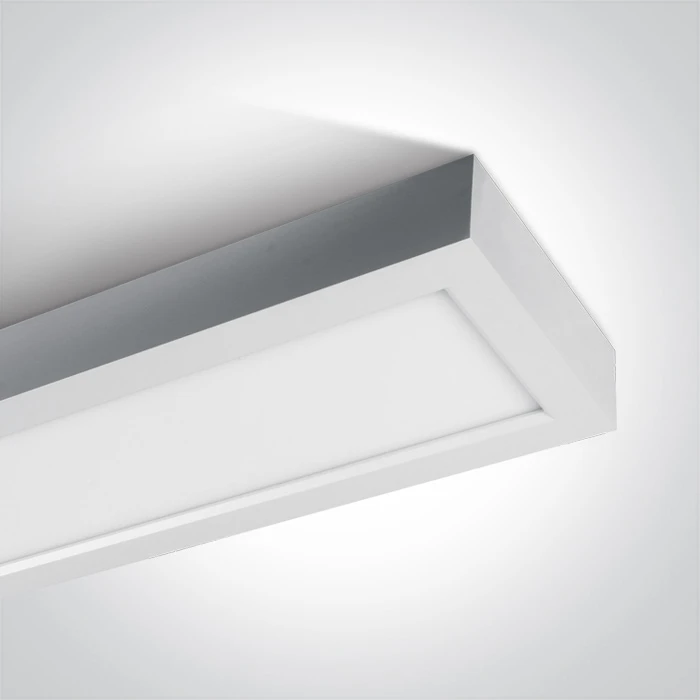 40W LED plafonas, baltas, 3000K, 62140RF/W/W