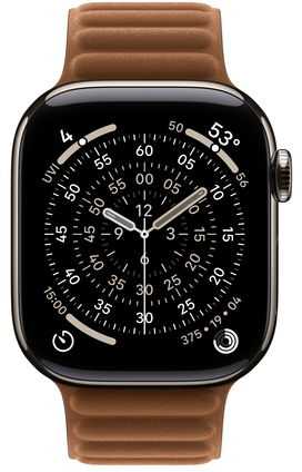 „Apple“ 42 mm karamelės spalvos magnetinė grandinėlė – S/M
