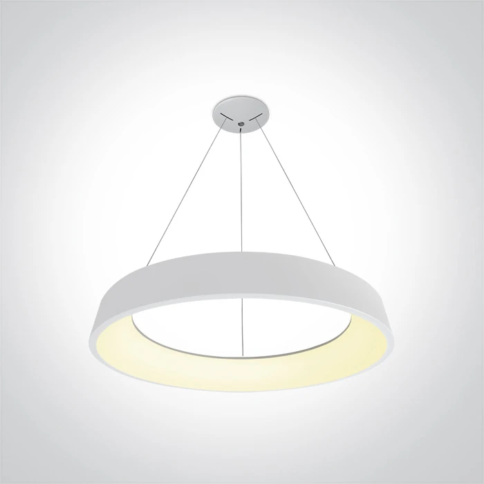 42W LED pakabinamas šviestuvas, baltas, 3000K, 62142NB/W/W