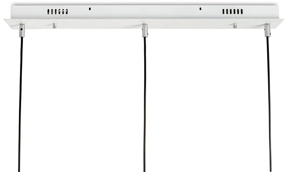 42W LED pakabinamas šviestuvas CAPRI LINE 3, aukso/baltos sp., 3000K