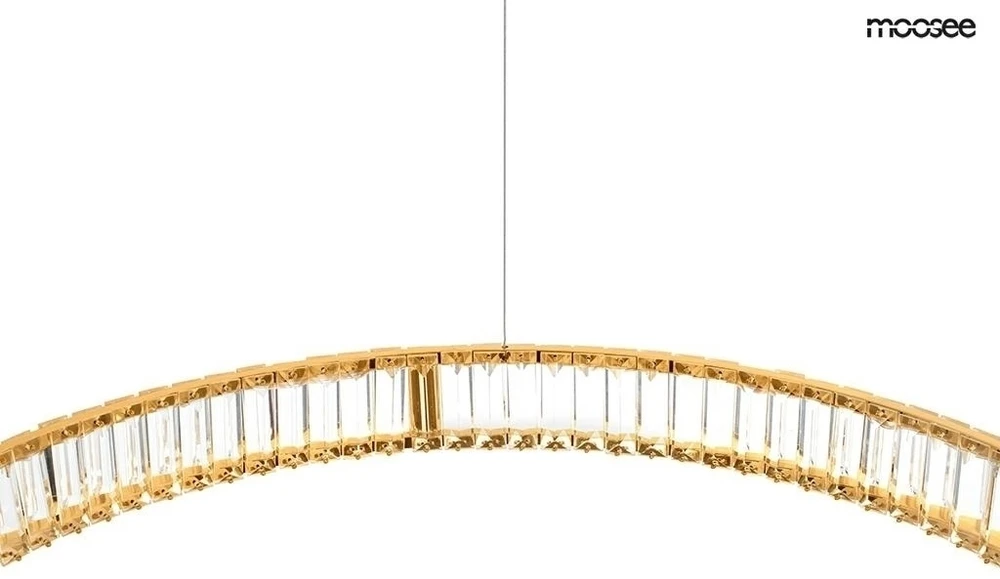 42W LED pakabinamas šviestuvas LIBERTY 100, aukso sp., 3000K