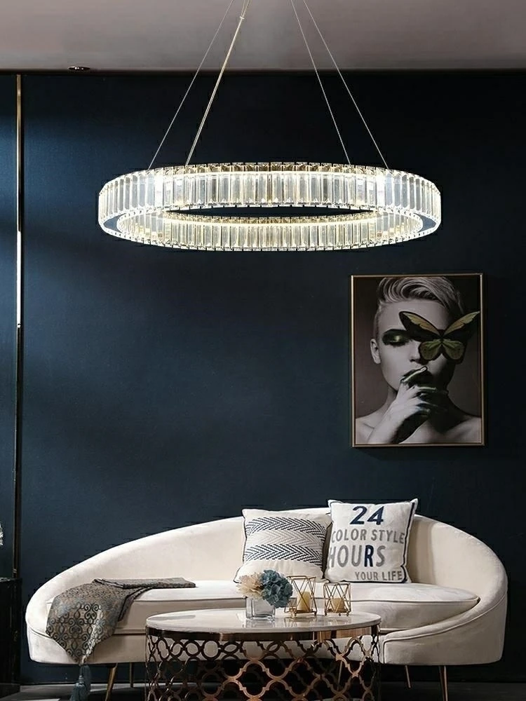 42W LED pakabinamas šviestuvas LIBERTY 100, aukso sp., 3000K