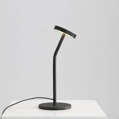 4,2W LED stalo šviestuvas CORVUS, juodas, 3000K, S3945000N