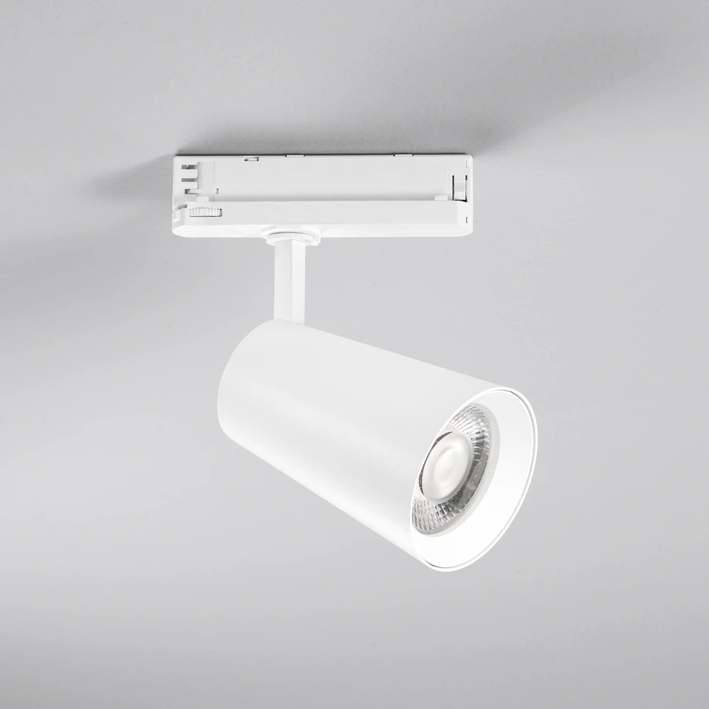 42W LED trifazis bėginis šviestuvas KONE, baltas, 3000K