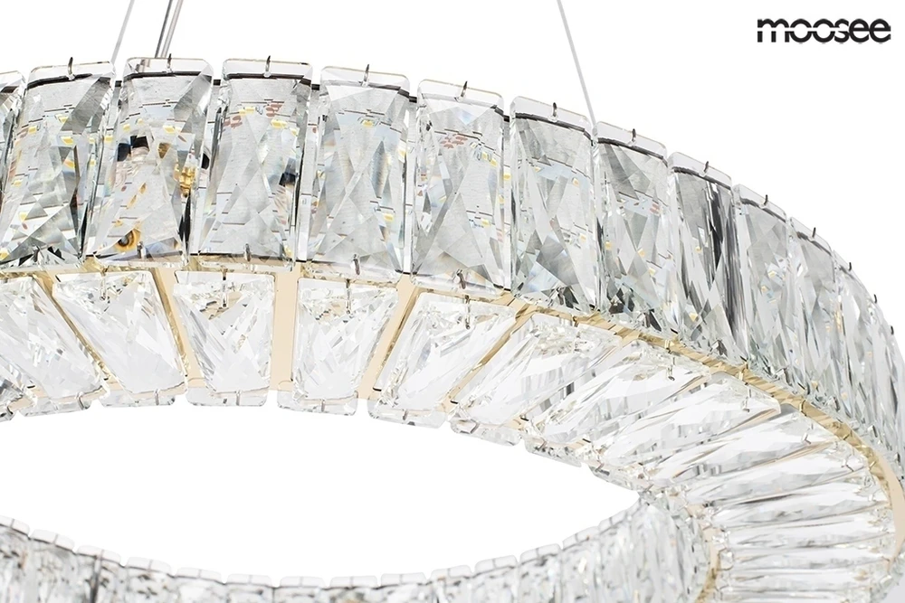 43W LED pakabinamas šviestuvas ALLISIA 80, aukso sp., 3000K