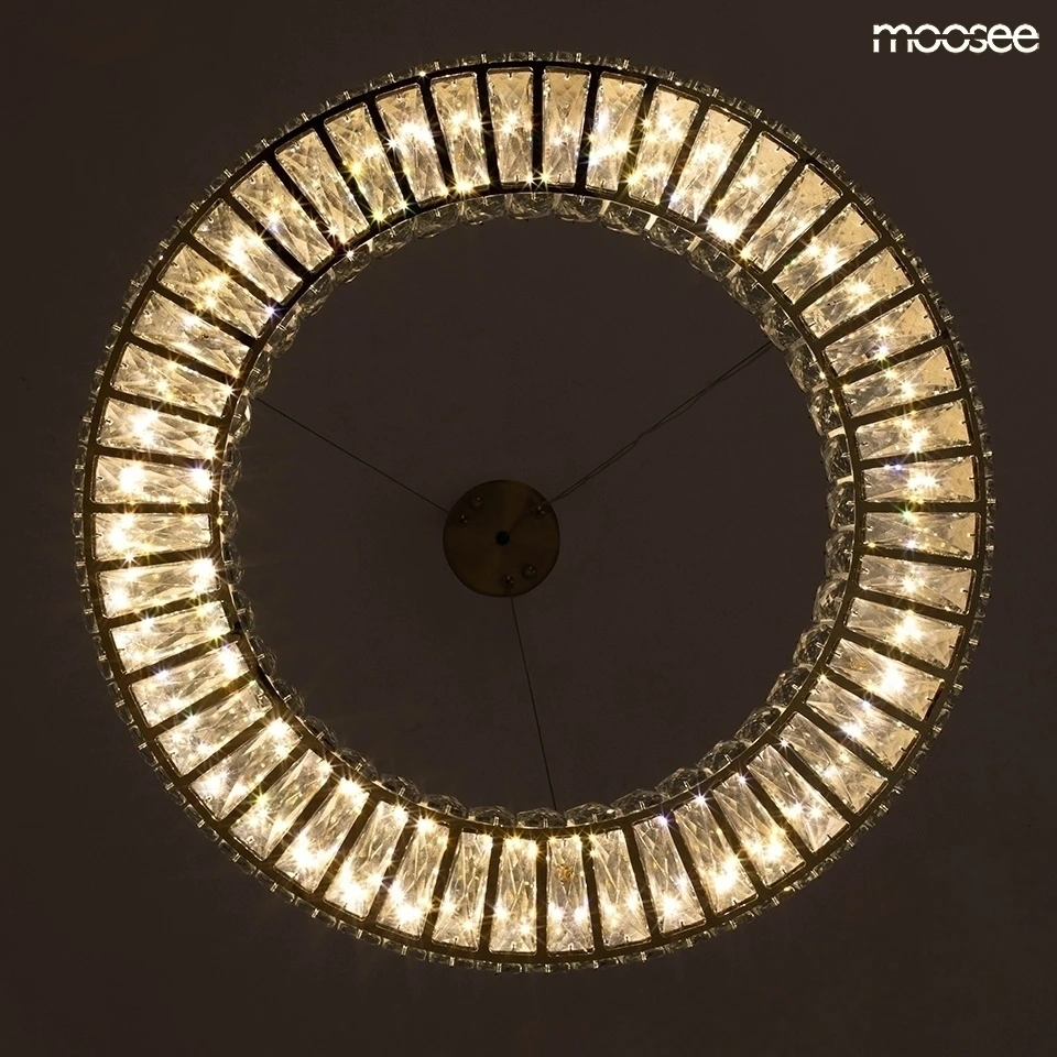 43W LED pakabinamas šviestuvas ALLISIA 80, aukso sp., 3000K