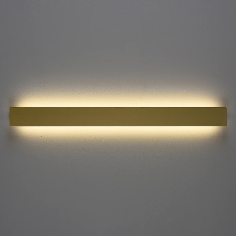 43W LED sieninis šviestuvas FOSCA, aukso sp., 2700/3000/4000K, A3833371O