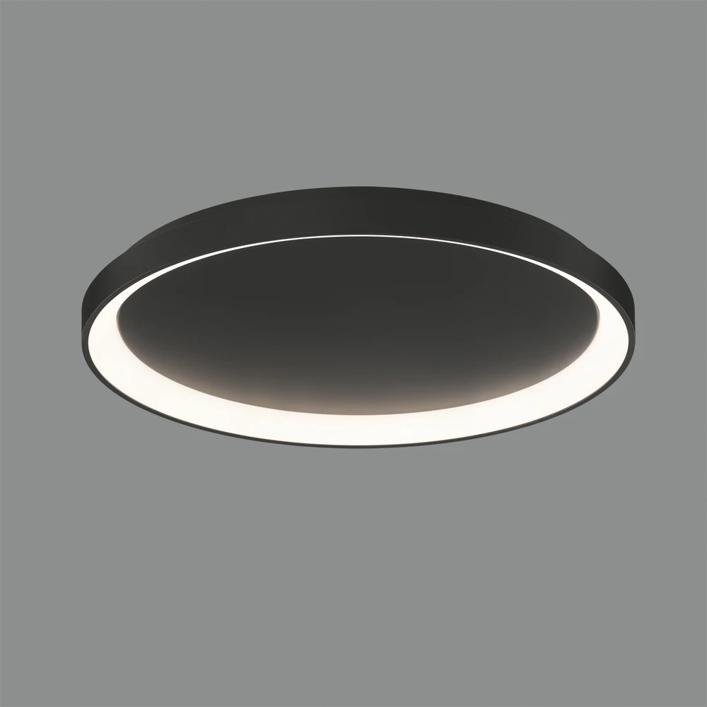 44W LED lubinis šviestuvas GRACE, juodas, 2700/3000/4000K, dimeriuojamas, P3848272NDT