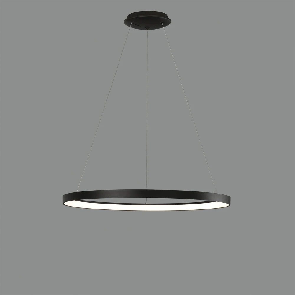 44W LED pakabinamas šviestuvas GRACE, juodas, 2700/3000/4000K, dimeriuojamas, C3848272NDP