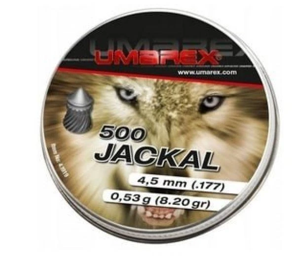 Šautuvas 4,5 mm UMAREX Jackal Pointed Ribbed 500 vnt.
