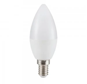 V-tac 4,5W LED lemputė, E14, žvakės formos, 6500K, 6vnt. pakuotėje