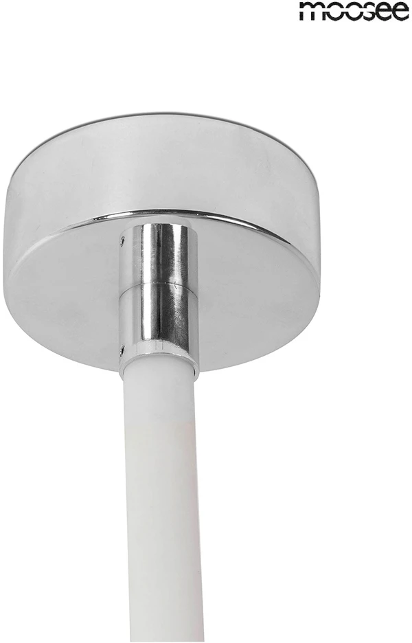 45W LED pakabinamas šviestuvas LASSO 400 SMART, sidabro sp., 3000/4000K