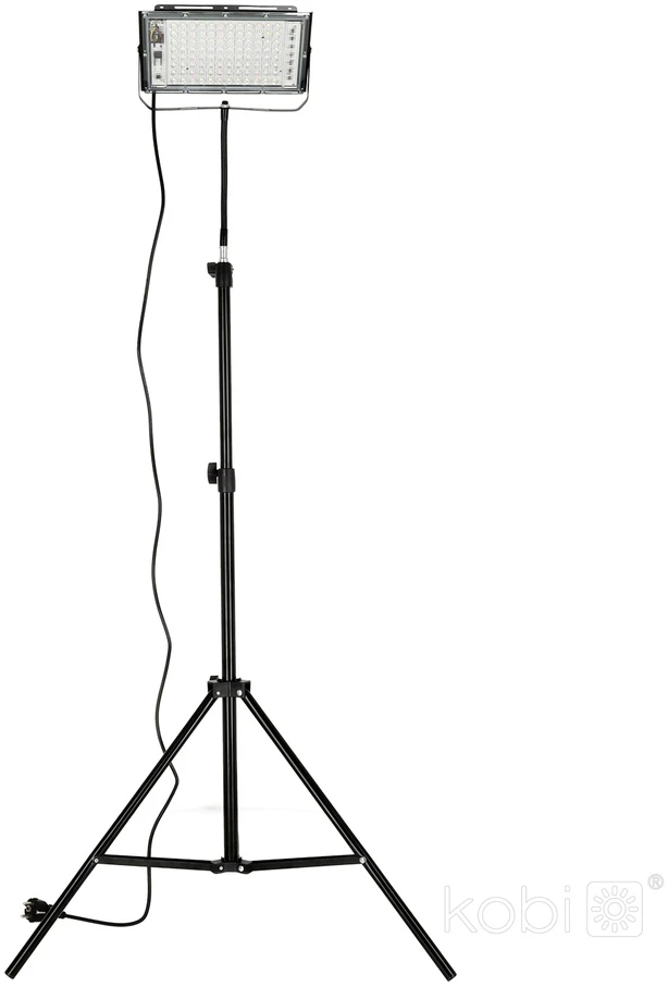 45W LED pastatomas šviestuvas augalų auginimui FIRON, juodas, 5000K, IP65