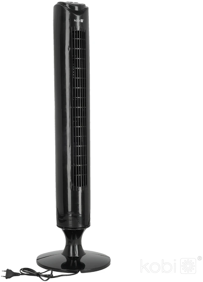 45W ventiliatorius LISSE 2, juodas