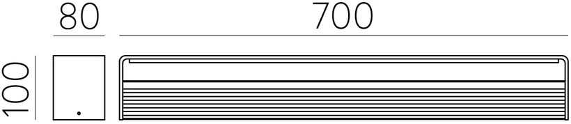 46W LED sieninis šviestuvas ICON, aukso sp., 2700/3000/4000K, dimeriuojamas, A3089572OTDT