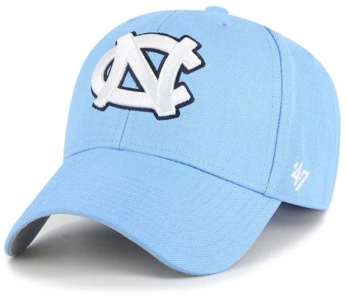 47 Carolina Tar Heels Unic Columbia C-MVP1098WBV-CO beisbolo kepuraitė