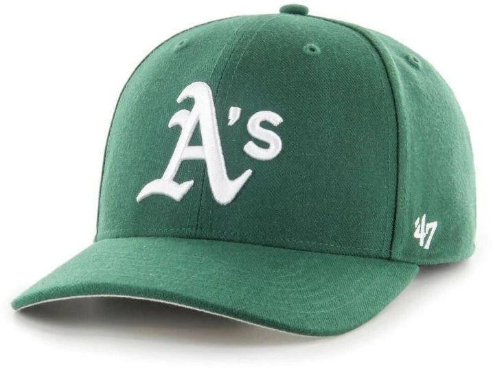 `47 Oakland Athletics Tamsai Žalia Šalta Zona Kepurė B-CLZOE18WBP-DGB
