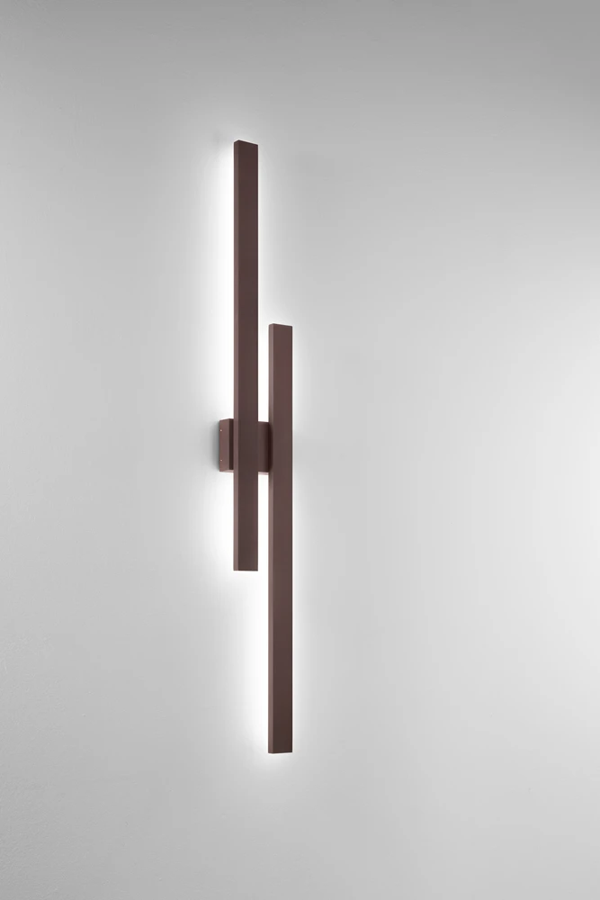 47W LED lauko sieninis šviestuvas HERCULES, bronzos sp., CCT, IP65