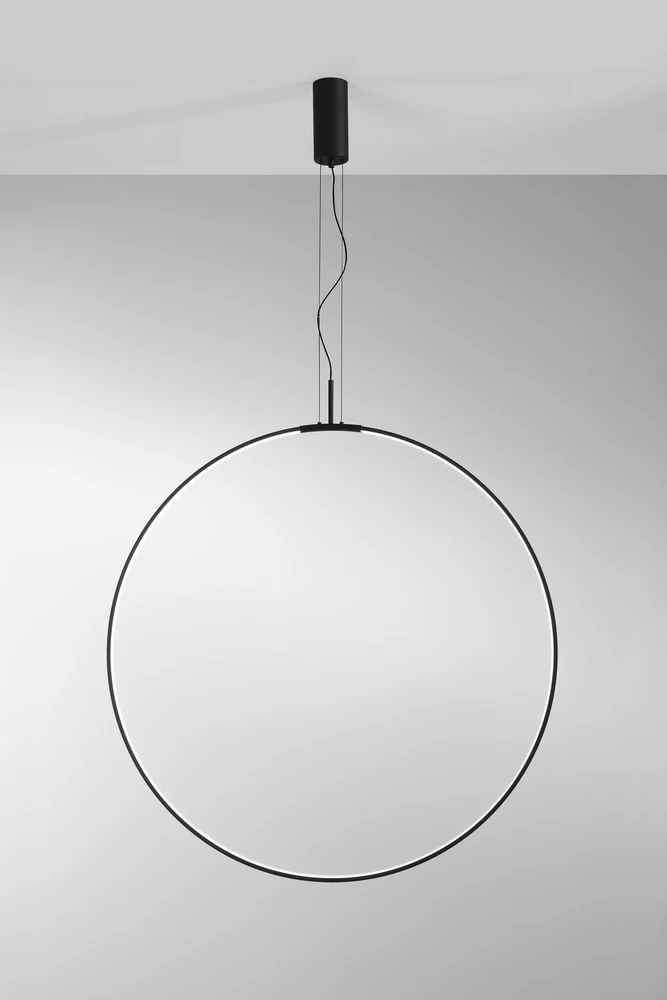 47W LED pakabinamas šviestuvas TOORX, juodas, CCT