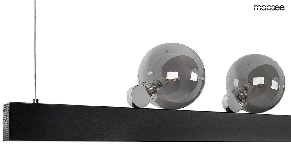 48W LED pakabinamas šviestuvas LINEAL, 4xG4, juodas, 3000K, parduodamas su lemputėmis