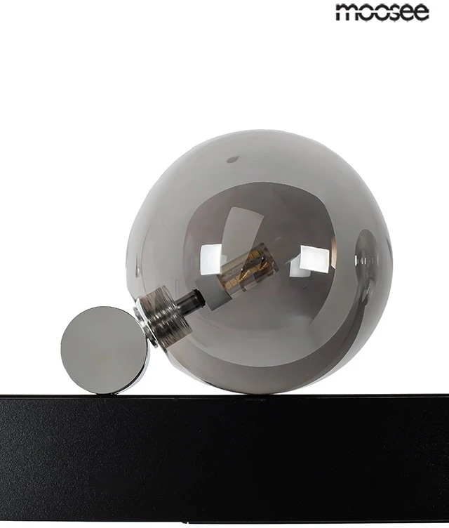 48W LED pakabinamas šviestuvas LINEAL, 4xG4, juodas, 3000K, parduodamas su lemputėmis