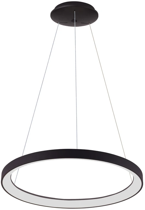 Italux 48W LED pakabinamas šviestuvas VICO, juodas, 3000/4000K, dimeriuojamas