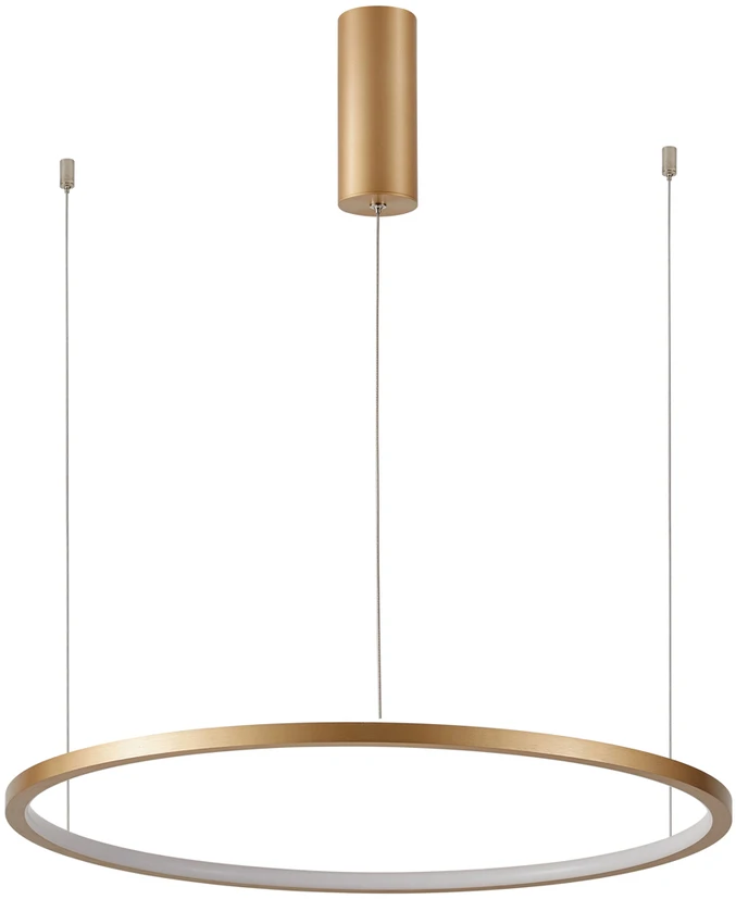 Italux 48W LED pakabinamas šviestuvas VINOLA, aukso sp., 3000/4000K