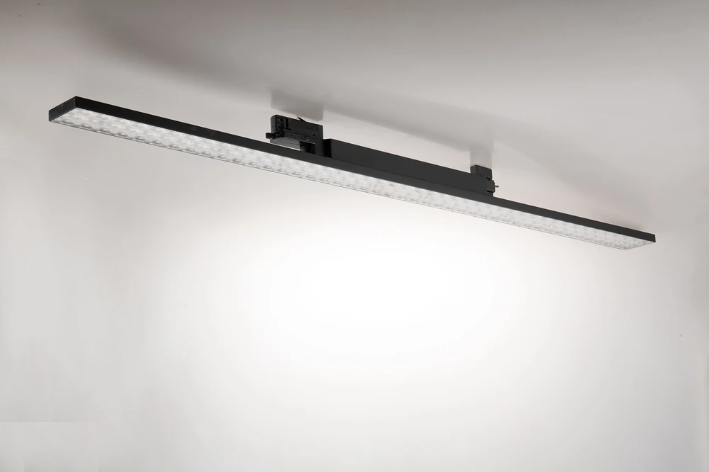 48W LED trifazis linijinis šviestuvas MAXWELL, juodas, 4000K