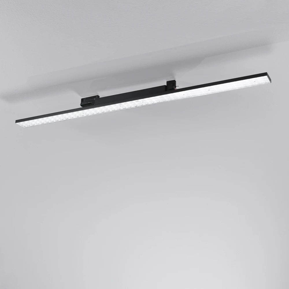 48W LED trifazis linijinis šviestuvas MAXWELL, juodas, 3000K
