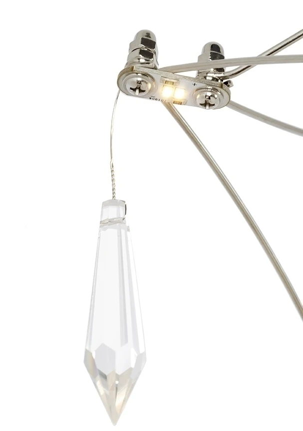 49,5W LED pakabinamas šviestuvas CONSTELATION 120, sidabro sp., 3000K