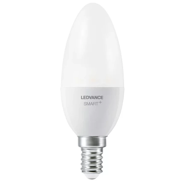 4,9W LED lemputė SMART+, E14, balta, 2700K, dimeriuojama, ZigBee 3.0 tinklo protokolas